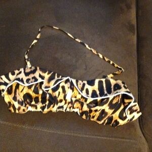 Leopard beach top Beach Bash by Art and Tatyana XXL